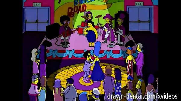 Películas de energía Simpsons Porn - Marge y Artie después de la fiesta HD