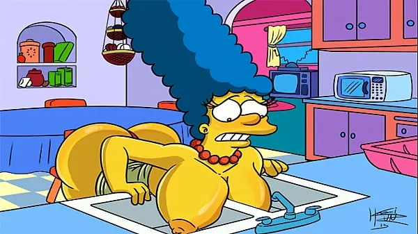 HD The Simpsons Hentai - Marge Sexy (GIF energy Movies