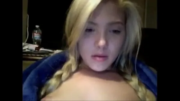 Ταινίες ενέργειας HD Blonde with long hair Magy is rubbing her pussy in front of her web cam PERFECT GIRLS