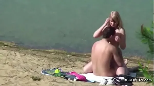 HD Young couple fucks on the beach in Timmendorf and is filmed energy Movies