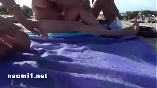 HD public beach cap agde by naomi slut energy Movies
