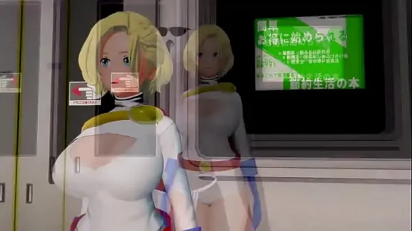 Films HD Scène de sexe Power Girl (Animation 3D énergie