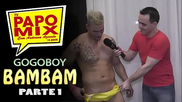 HD PapoMix Moment - The hot babe Bambam with the yellow swimsuit popping during interview - Part 1 - WhatsApp PapoMix (11) 94779-1519 energiájú filmek