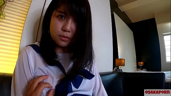 HD 18 years old teen Japanese with small tits gets orgasm with finger bang and sex toy. Amateur Asian with costume cosplay talks about her fuck experience. Mao 6 OSAKAPORN energy Movies