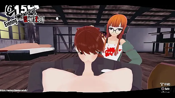 HD Persona 5 Blowjob Class energetski filmi