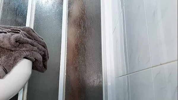 HD Hidden camera spying on sexy wife in the shower energifilmer