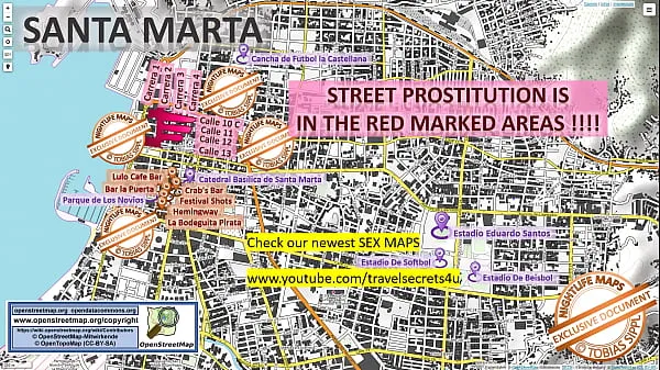 أفلام الطاقة عالية الدقة Santa Marta, Colombia, Sex Map, Street Prostitution Map, Massage Parlours, Brothels, Whores, Escort, Callgirls, Bordell, Freelancer, Streetworker, Prostitutes