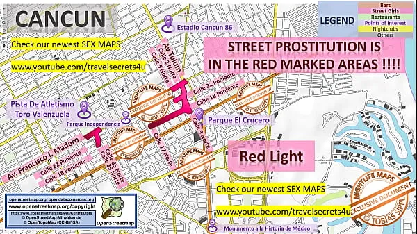 Ταινίες ενέργειας HD Street Map of Cancun, Mexico with Indication where to find Streetworkers, Freelancers and Brothels. Also we show you the Bar, Nightlife and Red Light District in the City, Blowjob