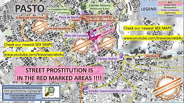 أفلام الطاقة عالية الدقة Pasto, Colombia, Sex Map, Street Map, Massage Parlours, Brothels, Whores, Callgirls, Bordell, Freelancer, Streetworker, Prostitutes