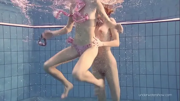 HD Blonde and brunette Duna and Nastya underwater cuties energy Movies