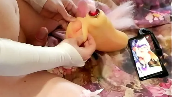 أفلام الطاقة عالية الدقة EroNekoKun] - Fucking MLP Flutty's Silicone Vagina and looking feral mlp art