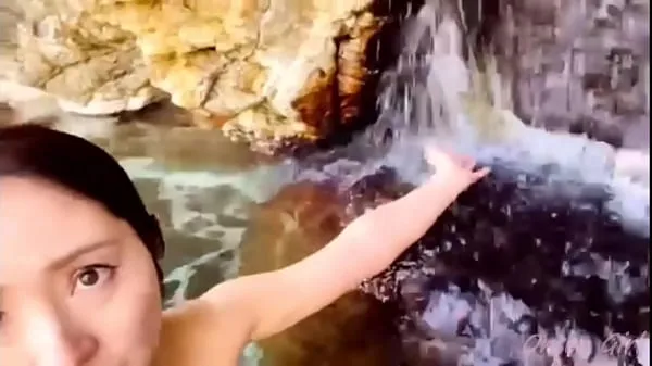 أفلام الطاقة عالية الدقة River and hot spring [Nachi trip