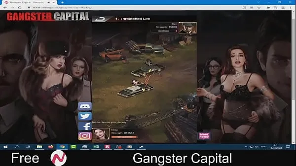 Ταινίες ενέργειας HD Gangster Capital (Nutaku Free Browser Game) Action Adventure