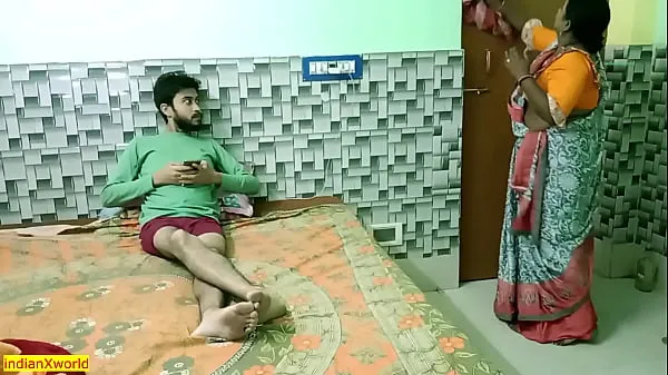 HD Indian teen boy fucking with hot beautiful maid Bhabhi! Uncut homemade sex energiefilms