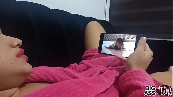 HD With my stepsister, Stepsister takes advantage of her hot milf stepbrother watches porn and goes to her brother's room to look for cock in her big ass energy Movies