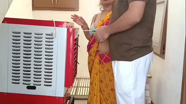 HD XXX Cooler repair man fuck Desi bhabhi in balcony energy Movies
