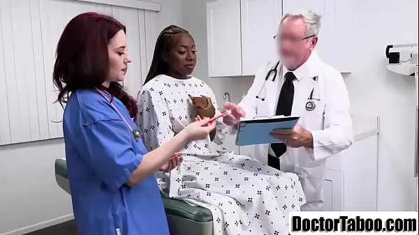 HD Hot Ebony goes to her doctor because she had a .The nurse assists her and she lays down on the table and she gets pussy fucked by doctor energiaelokuvat