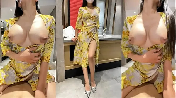 HD Yellow battle robe goddess, in order to find excitement, came out to have sex behind her boyfriend's back energetické filmy