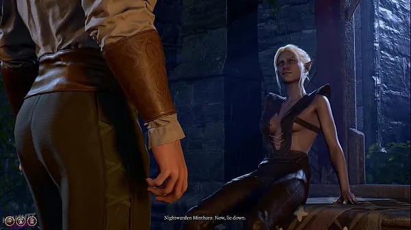 أفلام الطاقة عالية الدقة Baldur's Gate 3 Minthara Sex Scene