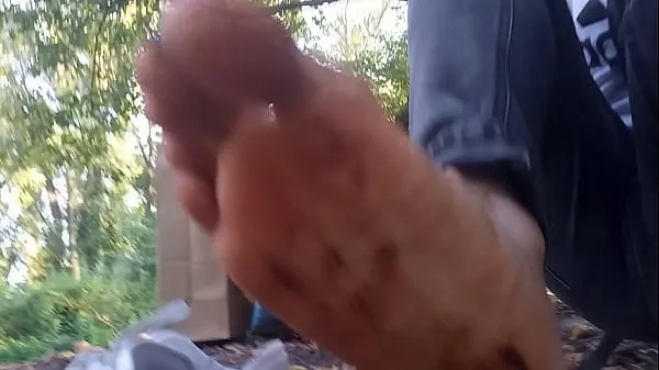 HD Dirty soles due to chocolate and ketchup in this boy foot fetish gay porn video energy Movies
