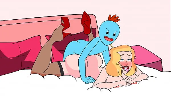 HD 熱いブロンドのママ、ベスが大きなおっぱいで犯されるエロ漫画ポルノ エネルギー映画