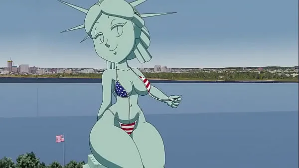 HD 自由の女神 — タンソー (ポルノ アニメーション、18 歳 エネルギー映画