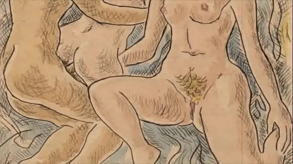 HD vintage erotic drawings energiefilms