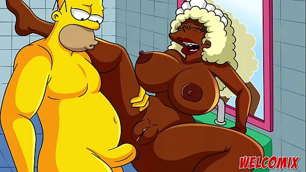 HD Fucking the big butt housemaid - The Simptoons Simpsons porn Filem tenaga