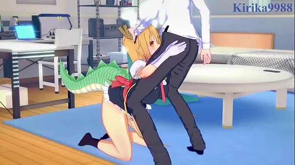 HD Tohru and Kobayashi intense futanari sex. - Miss Kobayashi's Dragon Maid Hentaiэнергетические фильмы