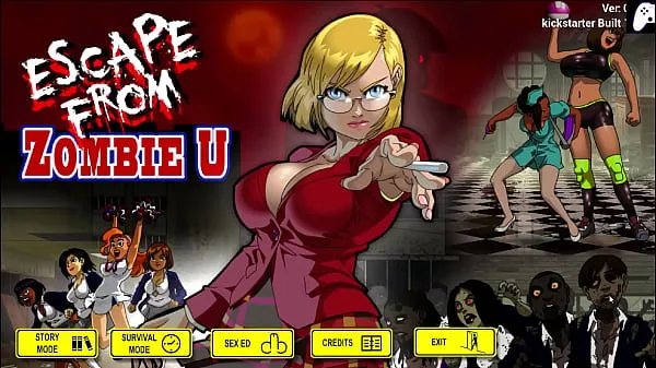 HD Escape from zombie U | Female teacher with big tits and perfect ass gets her anus fucked by long hard cocks of badass monsters to get creampied and gets her wet pussy licked | Hentai Gameplay Enerji Filmleri